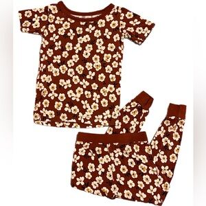 Little Sleepies GUC Mocha Blossom 2 Piece Set